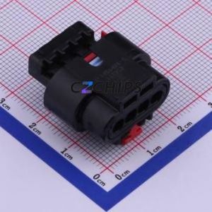 1-1456426-5 Housing (Wire-to-Board / Wire-to-Wire) P=4mm Connector ( Jack Structure: 1x4P )( Pitch: 4mm )( Number of Rows: 1 ) - Product Image 2