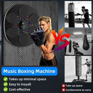 Nouvelle Machine de Boxe Musicale Intelligente avec Cible Murale Lumineuse Électrique pour Entraînement (sans Gants) - Product Image 1