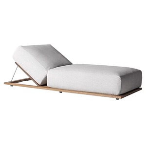 Chaise longue <span class=keywords><strong>de</strong></span> style pastoral pour l'extérieur, idéale pour la cour, la piscine, les villas haut <span class=keywords><strong>de</strong></span> gamme, les maisons d'hôtes, les vérandas, meubles en tissu - Product Image 5