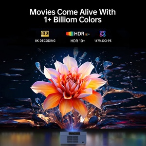 Proyector WiFi para Cine en Casa con Sistema Google-TV, LCD LED 4K HD 1080P, Keystone con Enfoque Automático y Totalmente Sellado, X80 GTV Personalizado de Fábrica OEM - Product Image 5