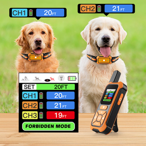 Nouveau Système de Clôture Électronique pour Animaux à Trois Fonctions Amélioré, Collier Étanche à Sensibilité Réglable, Empêche les Chiens de Partir, Produits pour Animaux - Product Image 4