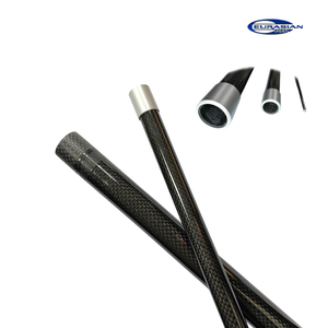 גבוהה <span class=keywords><strong>modulus</strong></span> סיבי פחמן 40t דיג מוט ריק פעולה מהירה <span class=keywords><strong>3</strong></span> חלקים 3k מבריק עבור מוט דיג גלישה - Product Image 2