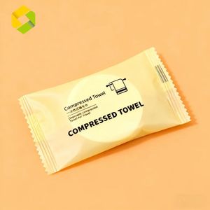 Phân hủy sinh học Viscose mềm thân thiện với da dùng một lần nén khăn cho du lịch - Product Image 2