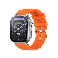 Reloj Inteligente Deportivo V5 con Pantalla de 2.01'', 30 Días de Autonomía, Llamadas Bluetooth, Brújula, Luz LED, Resistente al Agua para Hombres y Mujeres