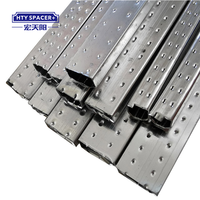 Barre d'espacement en aluminium de qualité ultra-élevée HTY pour vitrage isolant - Performance d'étanchéité améliorée