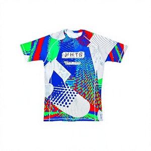 Maillot de compression personnalisé pour grappling et BJJ, manches courtes, extensible, sublimé, pour l'entraînement - Product Image 1