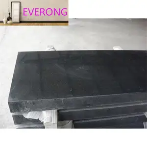 저렴한 중국 도매 천연 연마 화강암 블랙 G684 묘석 광택 야외