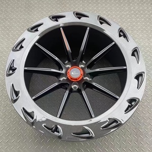 DJJ Rueda forjada Embellecedor de fibra de carbono 17-23 pulgadas Color personalizable PCD ET Adecuado para <span class=keywords><strong>McLaren</strong></span> Lamborghini <span class=keywords><strong>Ferrari</strong></span> Porsche - Product Image 2