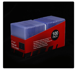 Porta Carte PVC Personalizzato 35PT, Custodie Top Loader 3x4, Protezioni in Plastica Ultra Pro per Carte Sportive e da Collezione - Product Image 3