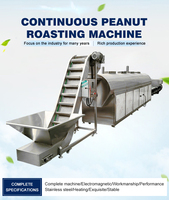 Machine de torréfaction électromagnétique entièrement automatique pour graines de sésame, usage industriel, en acier inoxydable 304 de qualité alimentaire
