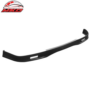 Compatible con Honda Civic Coupe 1992-1995, Labio de Parachoques Delantero Estilo Spoon, Negro Sin Pintar - Product Image 2