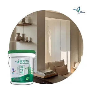 Waterproof Coating House Exterior Interior Latex Wall Paint Paint Market Anti Scrub Strong Opacity Washable Coating Walls