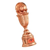 Trophée de basket-ball en or, argent et or rose, personnalisable avec gravure, coupe de récompense sportive pour les vainqueurs de compétition