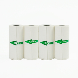 인쇄 가능한 이중 열 스티커 롤 25PCS 미니 접착 용지 5.7x2.5cm 3M 저널 사진 스크랩북 프로젝트 길이 - Product Image 3