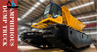 Desain Baru Pabrik OEM Pasar Austria Penjualan Terlaris Dumper Amfibi Platform Amfibi untuk Konstruksi di Kawasan Rawa