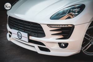 Km 2014-2017 Cho <span class=keywords><strong>Macan</strong></span> Front <span class=keywords><strong>Lip</strong></span> Nâng Cấp Với New Tkt Carbon Sợi Môi Cho Công Viên Hỗ Trợ Cảm Biến - Product Image 3