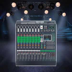 Consola Mezcladora de Audio Profesional de 4 Canales GAX-DX8 con Conexión USB, 256 Efectos DSP Integrados y Luces LED Dobles Laterales - Product Image 3
