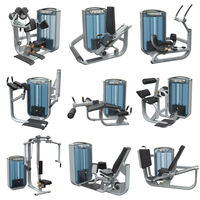 Máquina de remo comercial ajustable con carga de placas de acero para ejercicios de espalda y brazos, entrenamiento multifunción para gimnasio y fitness