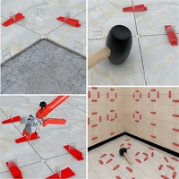 Système de nivellement de carrelage jetable en plastique PP, clips pour la pose de sol, prix d'usine NIUYUAN
