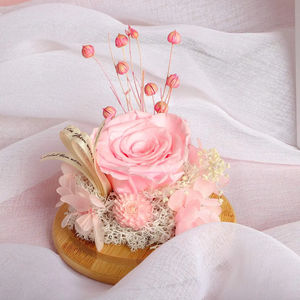 Vente Chine Usine <span class=keywords><strong>Prix</strong></span> La Vie Éternelle Jamais Flétri Romantique Préservé Véritable Rose Éternelle Fleur De Rose En Verre - Product Image 5