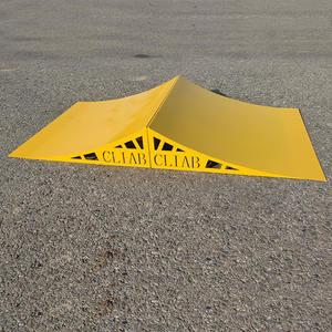 Pro Skateboard rotaie e rampe Half Pipe Skate Board rampa di salto per Bmx Skateboard Bike Skate pieghevole Skateboard rampa - Product Image 2