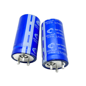 2 Cái GDCPH 2.7V500F Tụ điện siêu Farad 32*63mm Siêu tụ điện Bộ chỉnh lưu ô tô Dòng điện lớn - Product Image 4