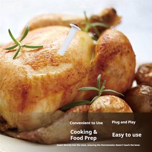 Termômetro de Cozinha Personalizado para Carne, Acessório de Churrasco Portátil e Descartável, Resistente ao Calor - Product Image 3