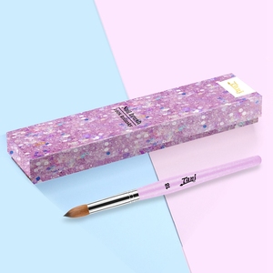 3d Art Nails Brush Nail Custom 3d Art Nails Brush Set 2022 Acrylic Kolinsky Private Label Nail Brush With Boxes