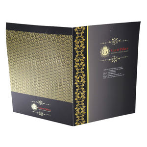 Cartelle Portadocumenti Personalizzate con Logo e Tasche per Ufficio, Formato <span class=keywords><strong>A4</strong></span> A5, 250-350 gsm - Product Image 1