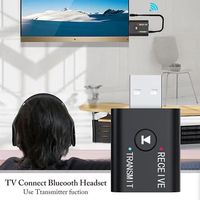 Mini USB Dongle inalámbrico BT 5,0 Receptor de audio Transmisor Carplay Adaptador inalámbrico Un adaptador USB inalámbrico Droid