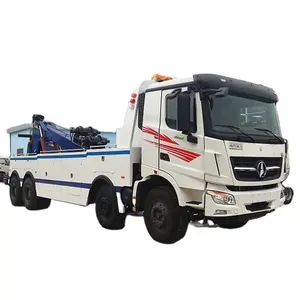 Verstärkter Beiben 60 Tonnen schwerer Abschlepp wagen Rotator Recovery Truck zu verkaufen