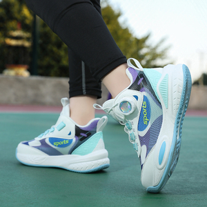 Nouvelles chaussures de sport pour enfants, chaussures de <span class=keywords><strong>basket</strong></span>-ball pour <span class=keywords><strong>garçons</strong></span> et filles, pointures 28-39, chaussures d'usine - Product Image 3