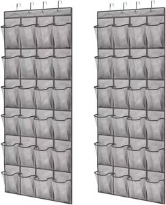 门上24个口袋挂鞋整理器供应商 - Product Image 1