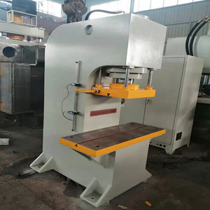 Nouvelle presse hydraulique monocolonne de 100 tonnes avec système servo et moteur intégré pour le pressage, le rebordage et le poinçonnage de pièces métalliques - Product Image 1