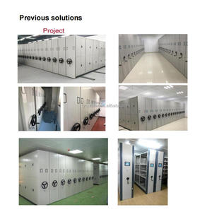 Filing Keep Books Lockable Ark Pop up Display Manual <strong>Mobile</strong> School Library Movable Shelf <strong>System</strong> Moving Mass Steel Dense Shelves - Product Image 5