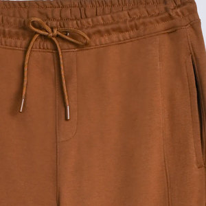 Su propio diseño, pantalones de chándal hechos a medida para hombre, cintura elástica con cordón, pantalones de chándal simples lisos de Color sólido - Product Image 6