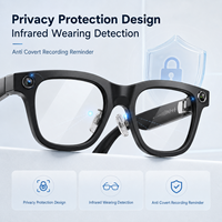 Lunettes Intelligentes 4K Anti-Tremblement avec Enregistrement Photo/Vidéo, Étanchéité IP66, Assistant IA, Caméra WiFi et Traduction en Temps Réel pour Téléphone