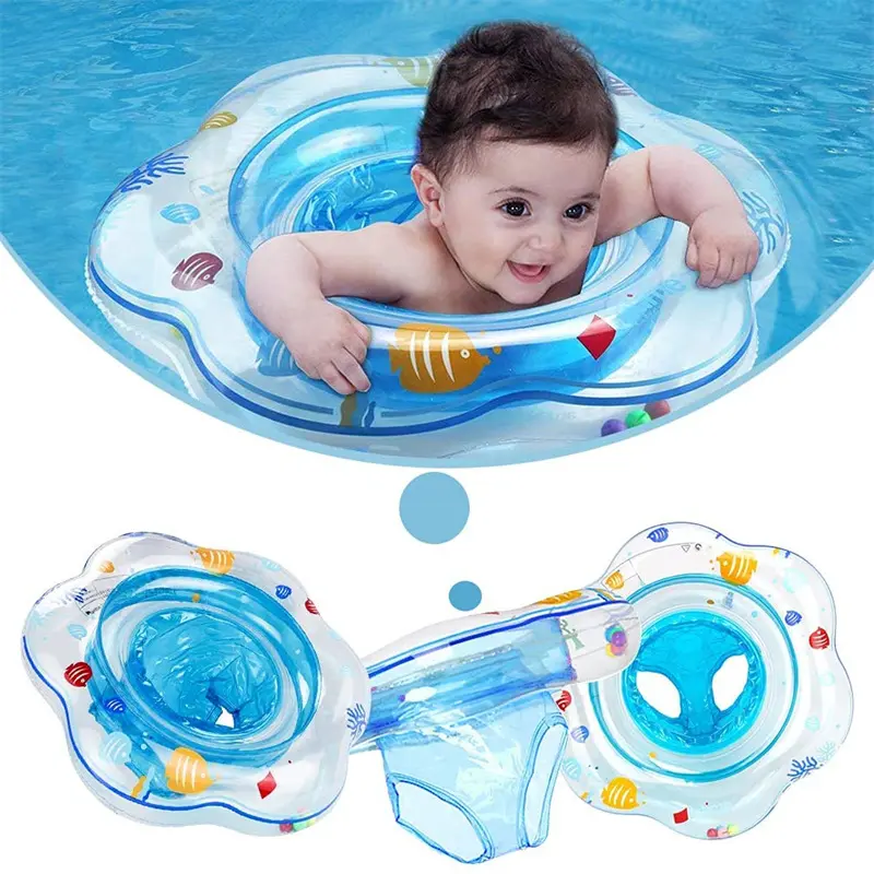 बच्चे शिशु Inflatable फ्लोट सीट बैठने तैराकी अंगूठी पानी खेलने के लिए स्विमिंग पूल के पानी तैरता खिलौना