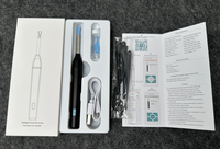 Nettoyant Auriculaire Visuel Intelligent et Curette Sans Fil pour Cérumen avec Caméra, Outil de Retrait de Cérumen, Outil de Maquillage Aérographe Intelligent