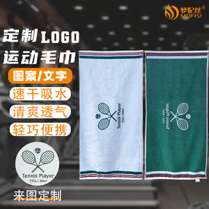 Serviette de sport Mofisi avec logo personnalisé, séchage rapide, absorbante, pour le tennis et le fitness, pour hommes et femmes - Product Image 1