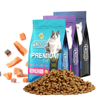 Aliments pour animaux de compagnie en gros, livraison rapide, échantillons gratuits, nourriture sèche pour chats délicieuse et croustillante
