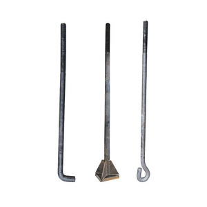 Ming Ao Steel Anchor Bolts M24 24mm Fully Threaded Rod Hanger Type For Structural Embedding - Product Image 1
