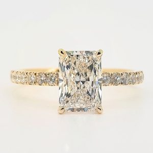 Anelli Classici in Moissanite da 1CT e 2CT in Varie Forme, Oro Vero 14K e 18K, Colore D VVS, Certificato GRA - Product Image 3