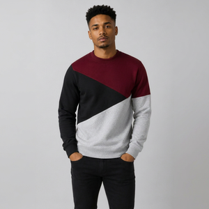 Sudadera Deportiva de Alto Rendimiento, Absorbente de Humedad, Manga Larga, Cuello Redondo, Ligera, para Gimnasio, Fitness, Running, Casual, para Hombre - Product Image 1