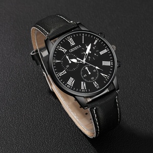 3Pcs/Set Fashion <b>Men</b> Quartz Watch with Bracelet <b>Chain</b> Luxury <b>Men</b> Watch Sets Gift for Man - Product Image 5