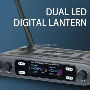 Clavax CLPM-<span class=keywords><strong>K2</strong></span> Atacado Sistema De Microfone Sem Fio VHF com Redução De Ruído 50 Metros De Trabalho Faixa Made In China - Product Image 4