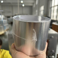 Ruban adhésif en aluminium anti-condensation 50 microns pour refroidisseur de boissons, vitrine réfrigérée, isolation de tuyaux et étanchéité en usine