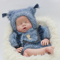 Poupée pour bébé fille de 20 pouces en silicone souple de haute qualité, faite à la main, jouet doux pour boire et faire pipi, mini jouet