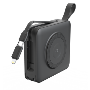 Nouvelles inventions Banque d'alimentation CA certifiée 2025 SAA PD 20W Chargement rapide sans fil Banques d'alimentation 10000mAh avec chargeur mural AC pour AUS - Product Image 1