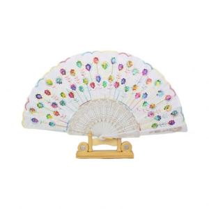 Abanico Plegable Ecológico de Plástico para Fiestas y Eventos, Ideal para Artículos Promocionales - Product Image 1